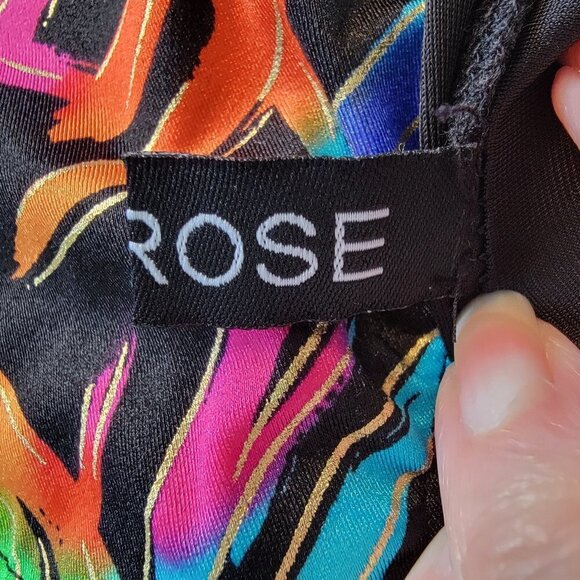 DEEPROSE Tropical Beach Swim Shirt Size Medium EUC - Picture 8 of 10